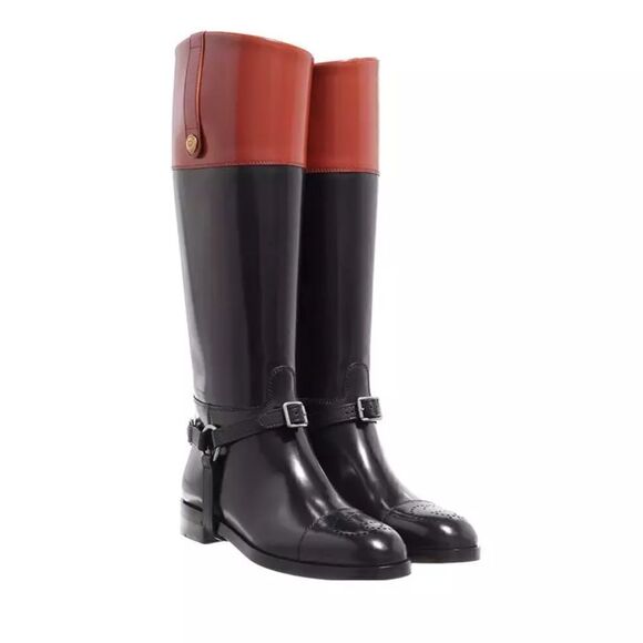 GUCCI
Harness Knee Boot Black/Amber Honey - Picture 1 of 15